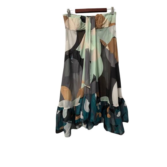 NWT DVF x Andy Warhol "Camo" Silk/cotton  8 Limited edition 2014 sheer gift idea - Picture 1 of 9